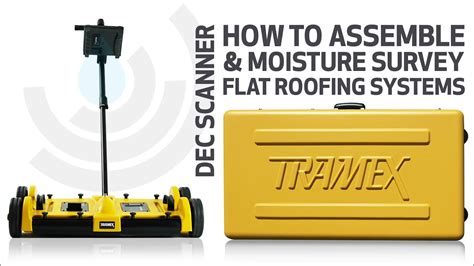 moisture scan for flat roof